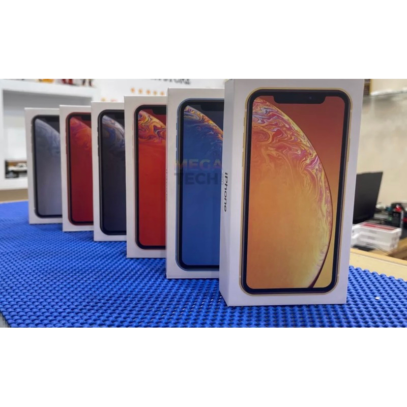

dus box iPhone xr slim ready semua warna + kabel usb type c