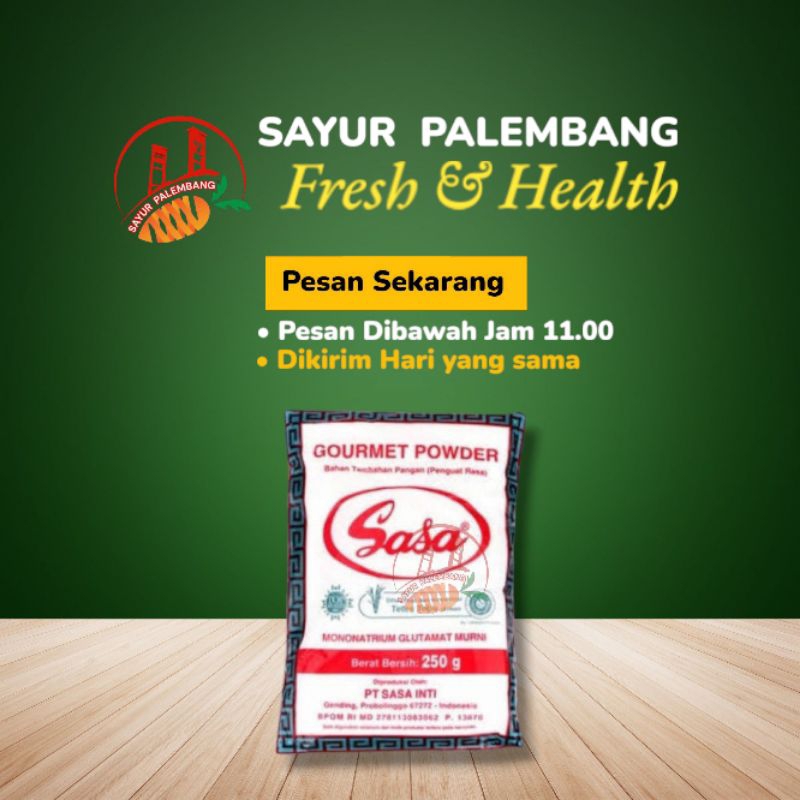 

Sasa MSG 100 gram - Sayur Palembang