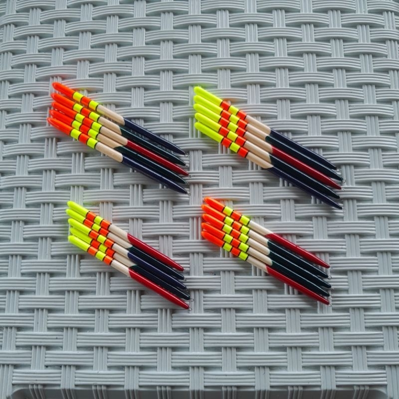 Pelampung Pancing Kespir Exori 8cm, 10cm, Kambangan Pensil