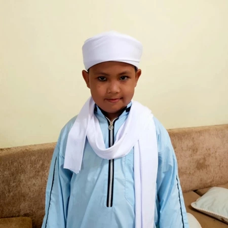 Peci Imamah Permanen 1,5 Meter Anak-anak Sorban Imamah 1,5Meter Sorban Kyai Imamah Kian Santang Sorb