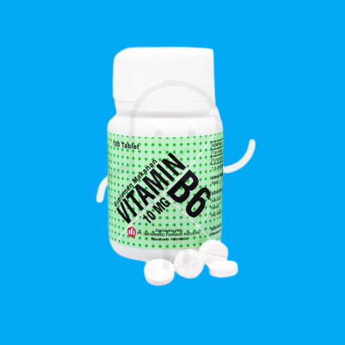 VITAMIN B6 10MG BOTOL IFI ISI 100