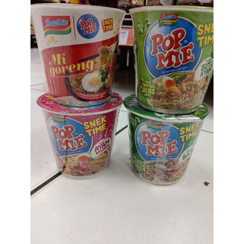 

Indomie Pop Mie snektime mini 40g