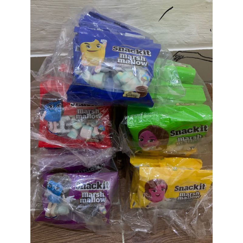 

marshmellow Snack it dari kino renceng isi 10pcs