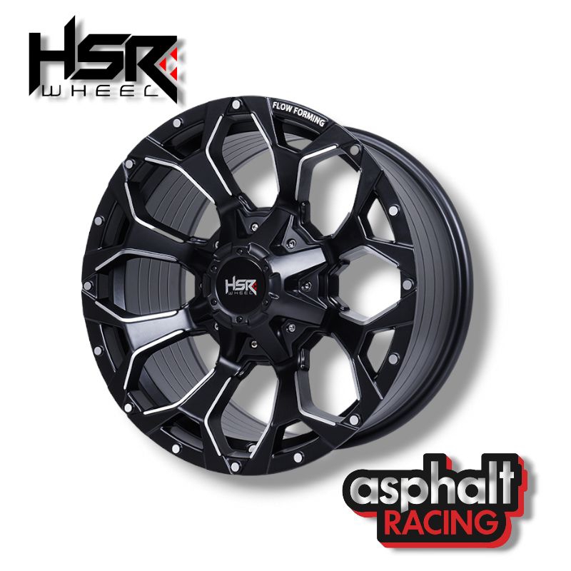 Velg mobil offroad ring 17 HSRWHEEL GOKU lubang 6 r17