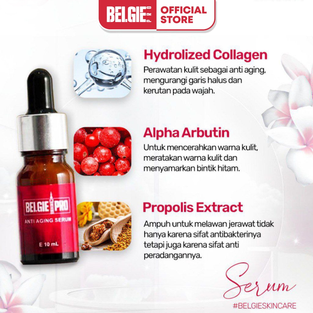 BELGIE PRO - Face Serum Anti Aging Halal BPOM