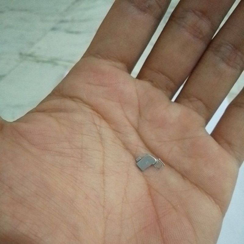 Kancing SIDIK JARI PLAT BESI SIDIK JARI Vivo y12 y15 y17 dimesin