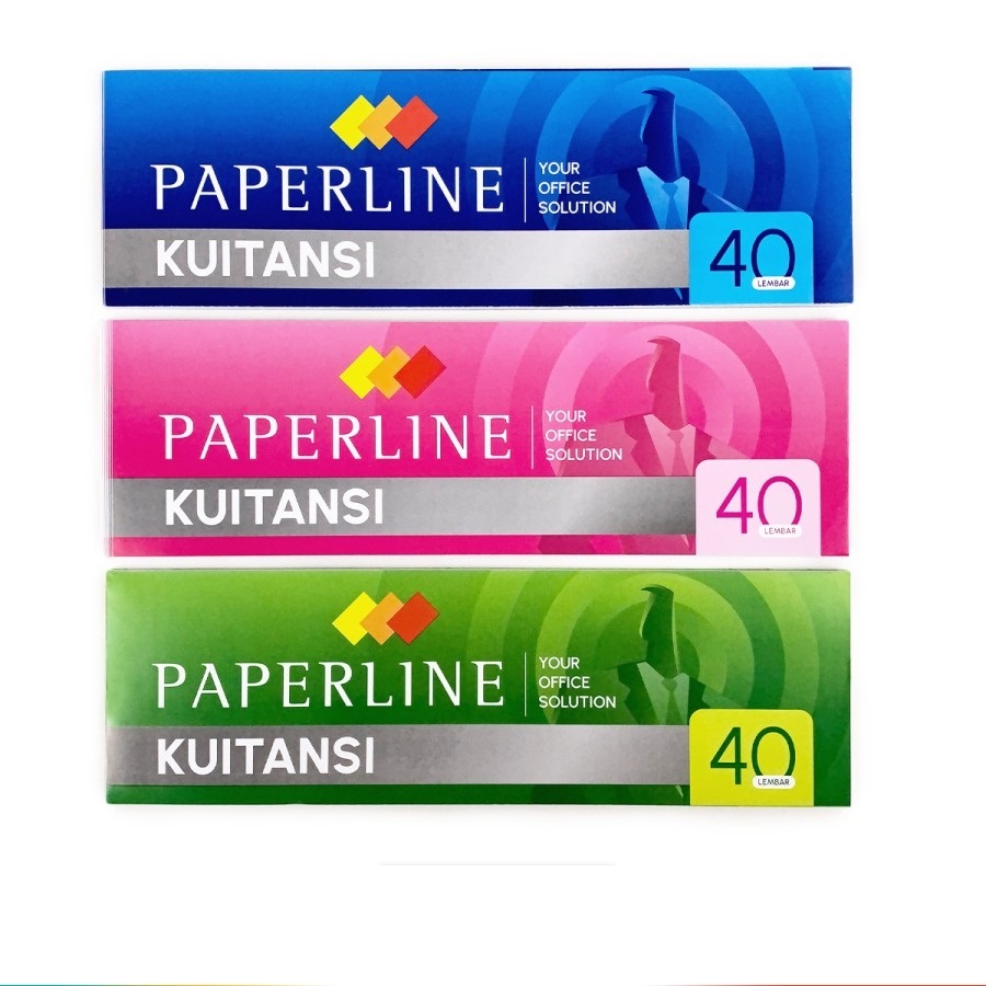 

1 Buku Kwitansi kuitansi Sedang Tanggung Paperline isi 40 lembar