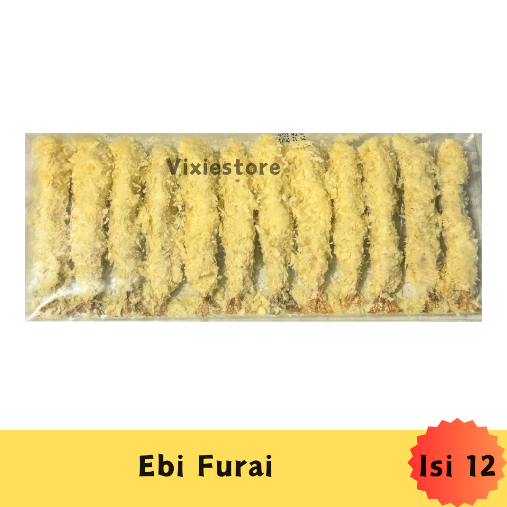 

Ebi Furai Udang Tepung Isi 12