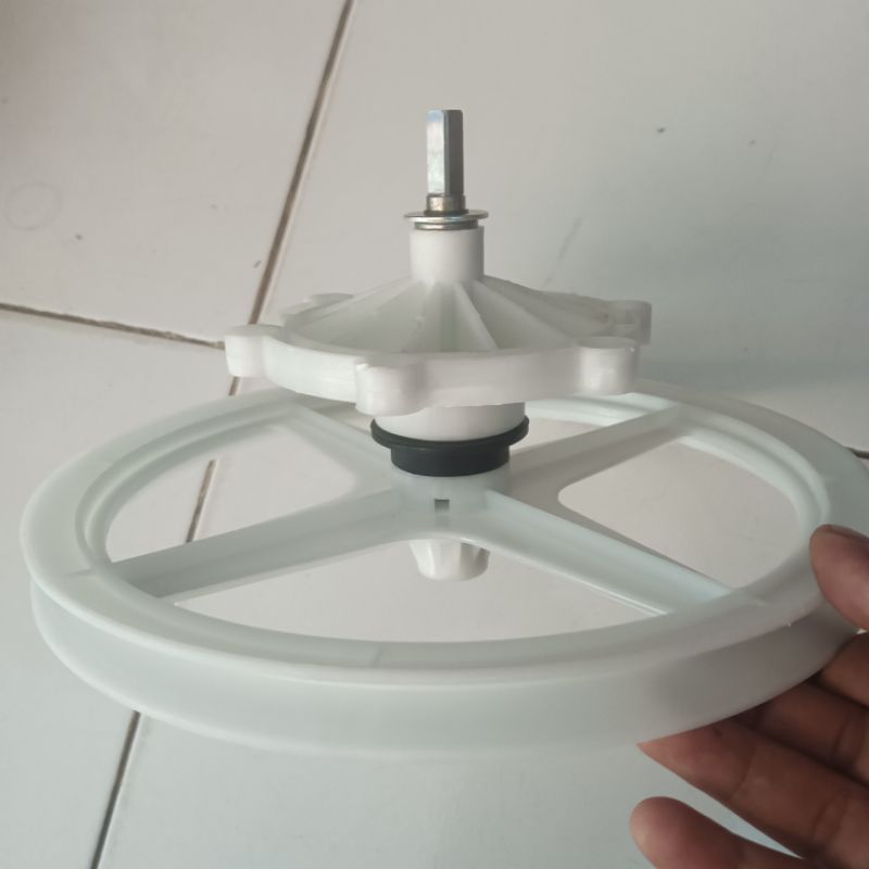 GEARBOX MESIN CUCI PANASONIC 2 TABUNG PULI BESAR