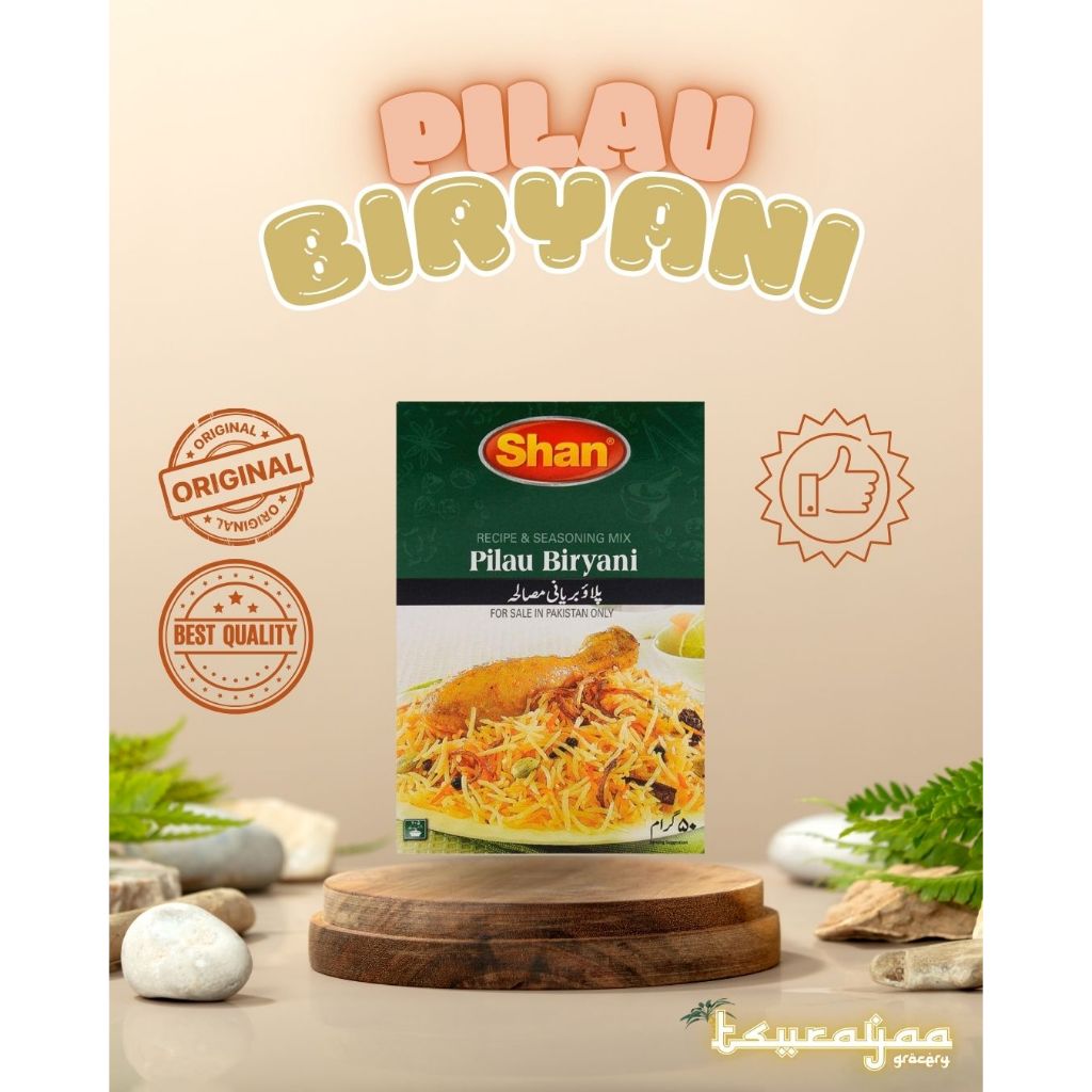 

shan pilau biryani /bumbu instan nasi biryani