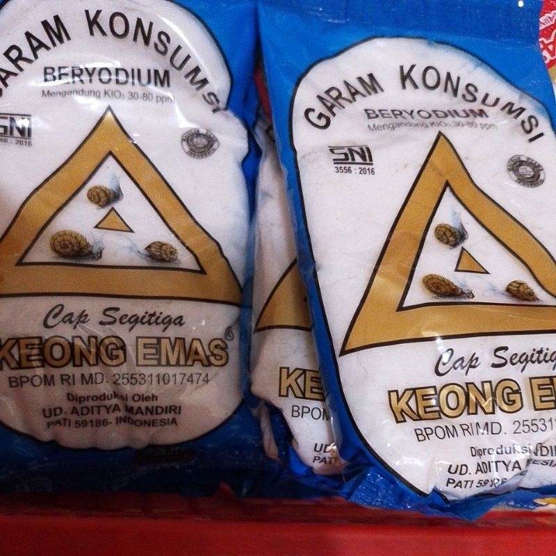 

GARAM SEGITIGA KEONG EMAS 135G