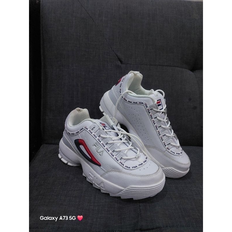 FILA-SALE AMBYAR SEPATU WANITA ORI VIETNAM  SNEAKERS PUTIH