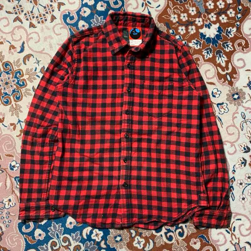 Kemeja Flanel TBJ Nearby Second Original