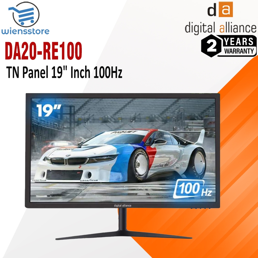 Digital Alliance DA20 RE100 / DA20-RE100 Monitor TN Panel 19" Inch 100Hz - 19.5 Inch