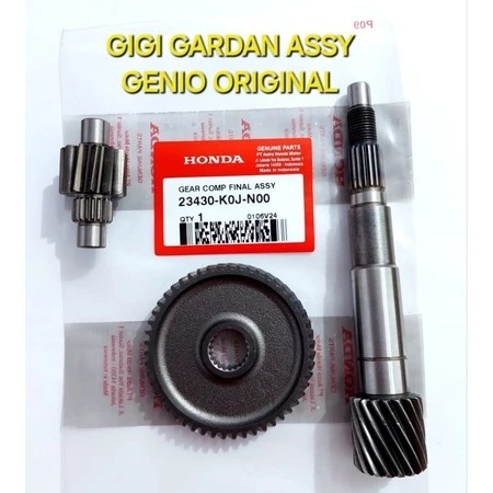 Gigi Rasio Genio Original 3 Bagian 23430-K0J-N00