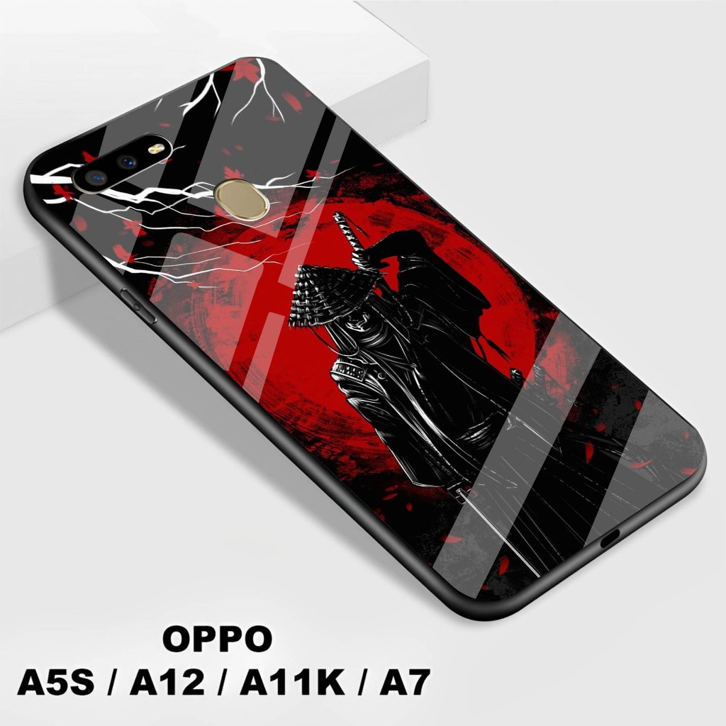 Softcase Kaca Kilau Oppo A5S / A12 / A7 / A11K - Softcase Kaca   Oppo A5S / A12 / A7 / A11K - Softca
