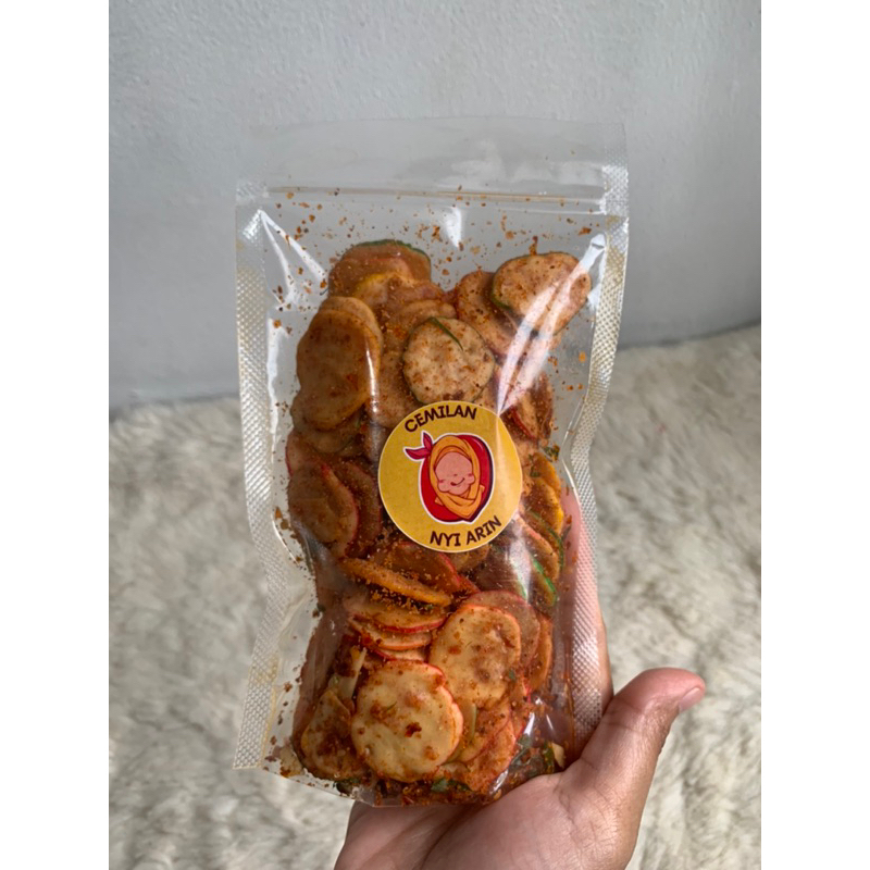 

Kerupuk Seblak Kering Pedas 100 gram by Cemilan Nyi Arin