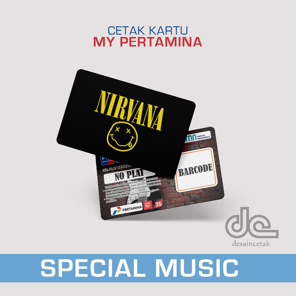 

Cetak barcode kartu My Pertamina Special Music