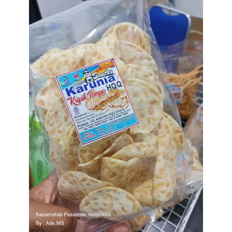 

KRIPIK TEMPE KURNIA HQQ SUPER RENYAH