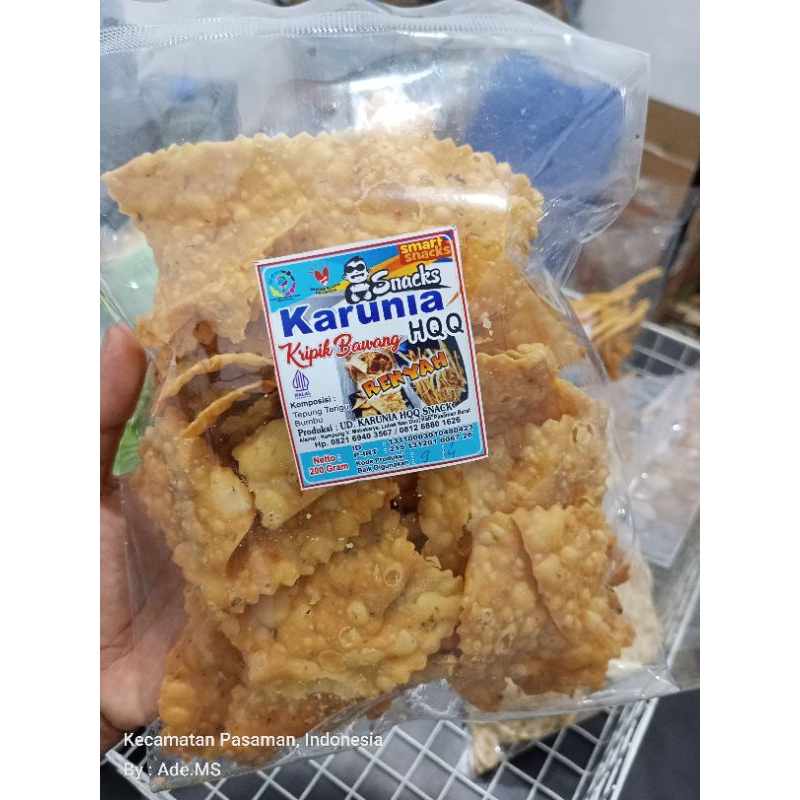 

KRIPIK BAWANG PANGSIT KURUNIA SUPER RENYAH