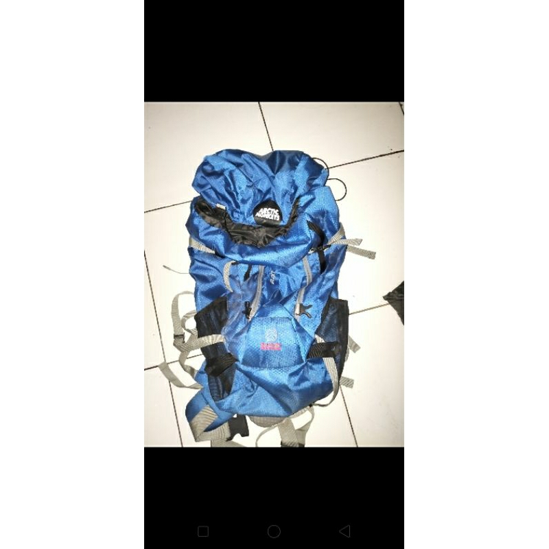 Carier second tnf Elektra 45L+raincover