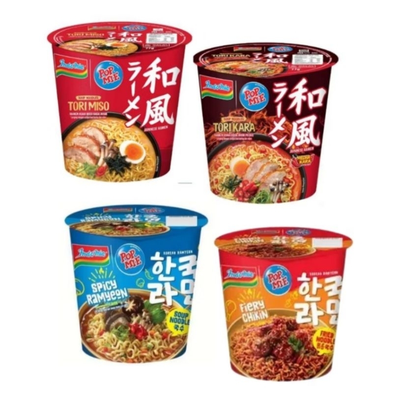 

Pop Mie Ramen Edition Cup 75gr