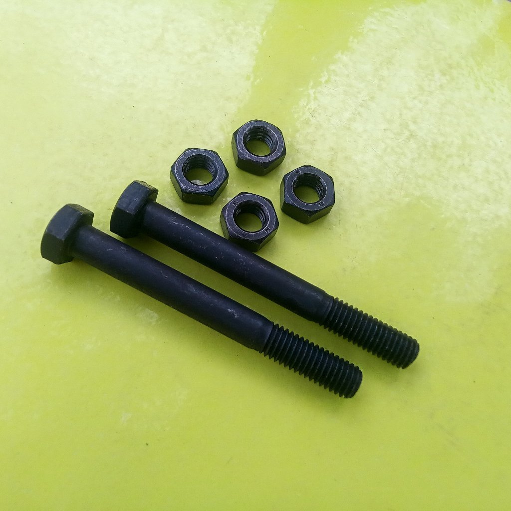 BAUT BAJA HTB 8.8 M12 X 110 HALF DRAT / BAUT 19 KUNCI 19 / BAUD HALF DRAT 19 / BAUT BAJA M12 X 110 H