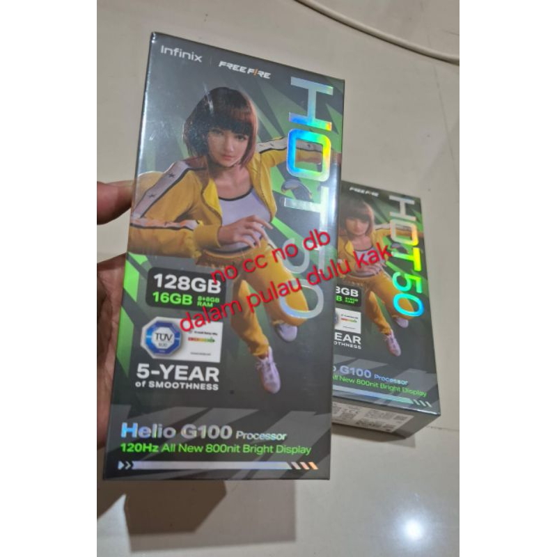 Infinix Hot 50 ram 8/128gb resmi