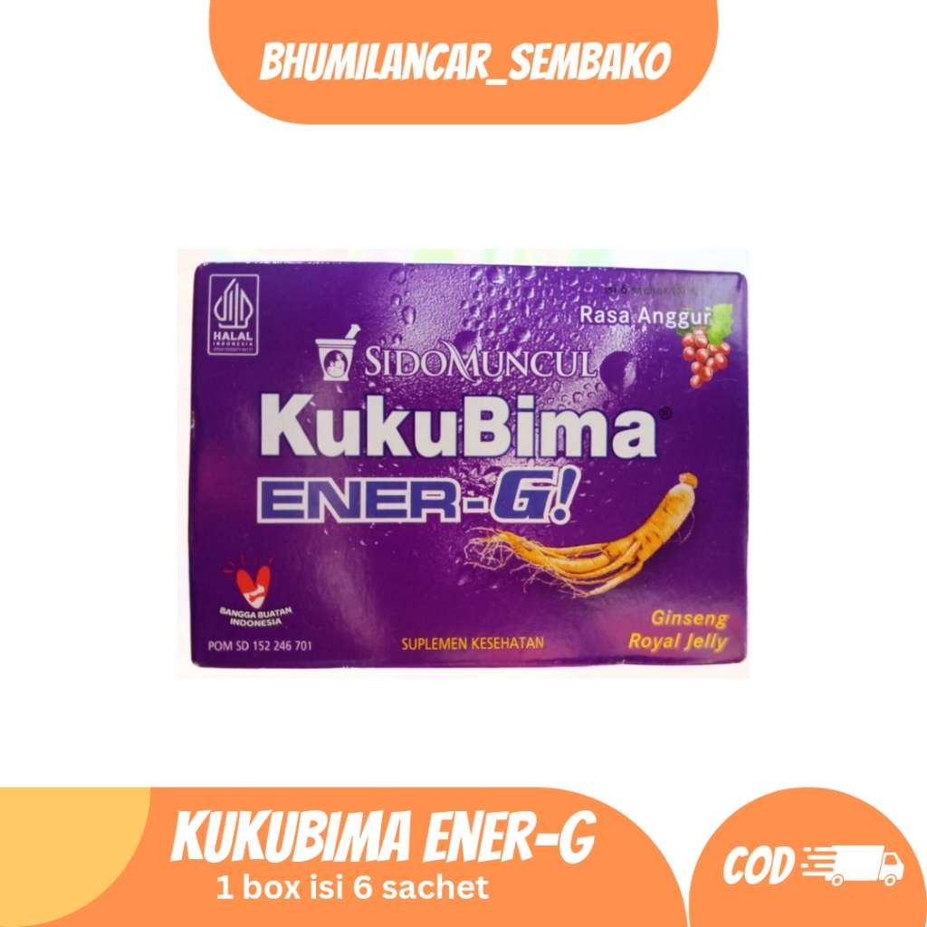 

SIDOMUNCUL KukuBima Ener-G! Ginseng Royal Jelly