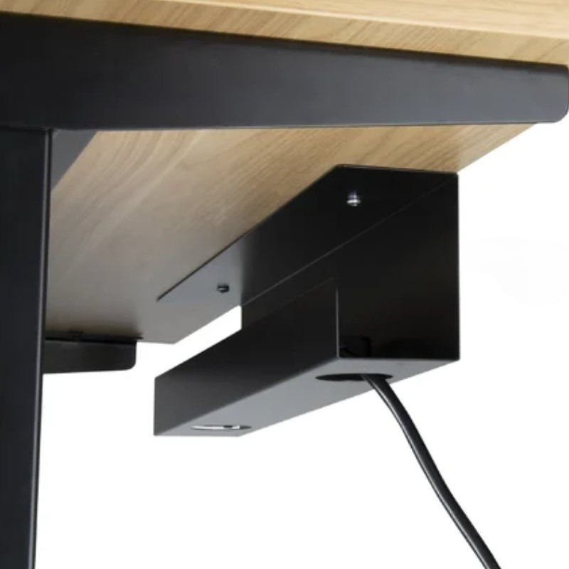 Under Desk Metal Cable Tray Organizer Cable Management - Tempat kabel bawah meja