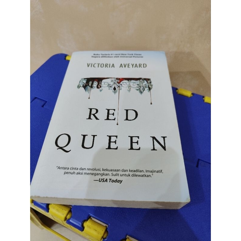 Novel Ori Original Red Queen 1 victoria aveyard buku bekas preloved fiksi fantasi terjemahan second