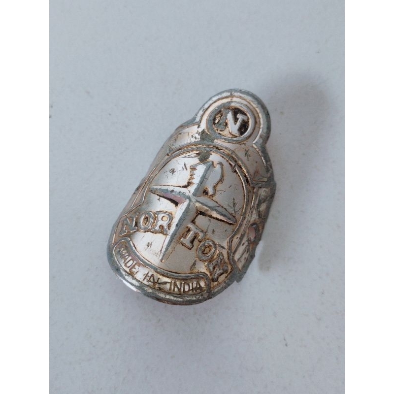 Emblem peneng sepeda Norton original onthel cruiser klunker lowrider mtb bmx roadbike norton vintage