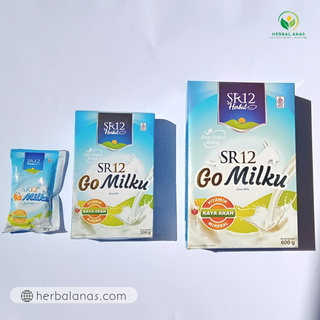 

Go milku original SR12 susu kambing etawa sachet 200 gram kesehatan tubuh 600 gr tinggi kalsium imun