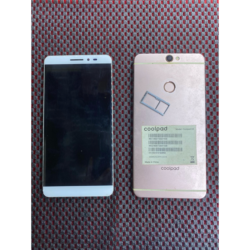 Coolpad A8 LCD original normal minus mesin tidak ada