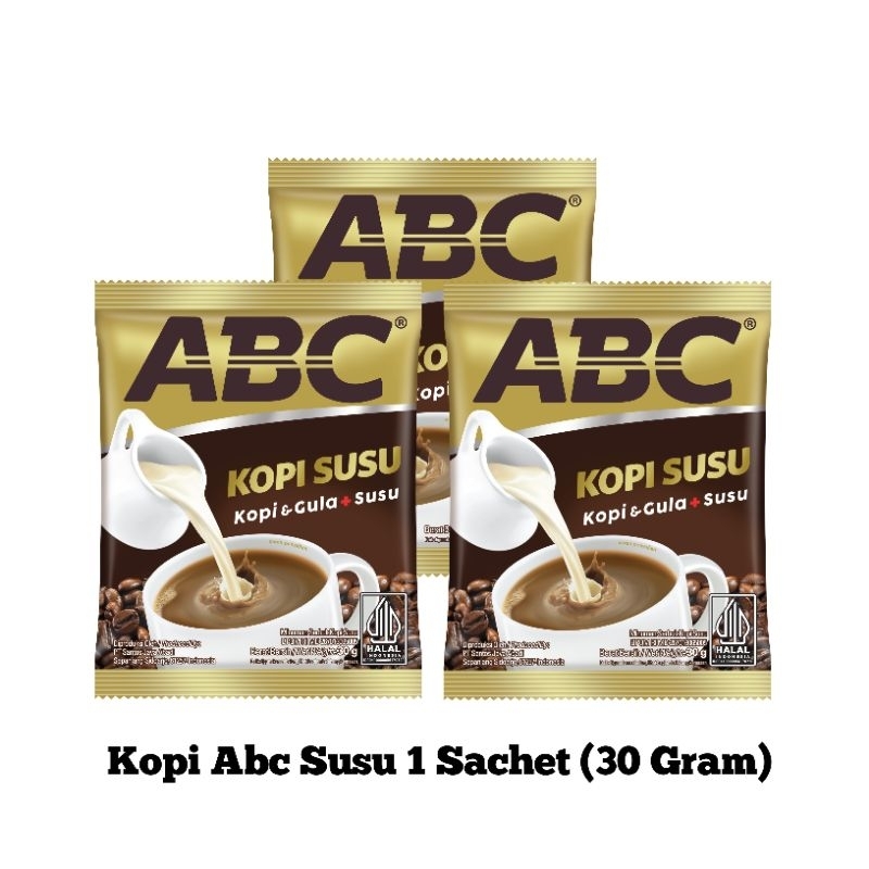 

Kopi Abc Susu 1 Sachet (30 Gram)