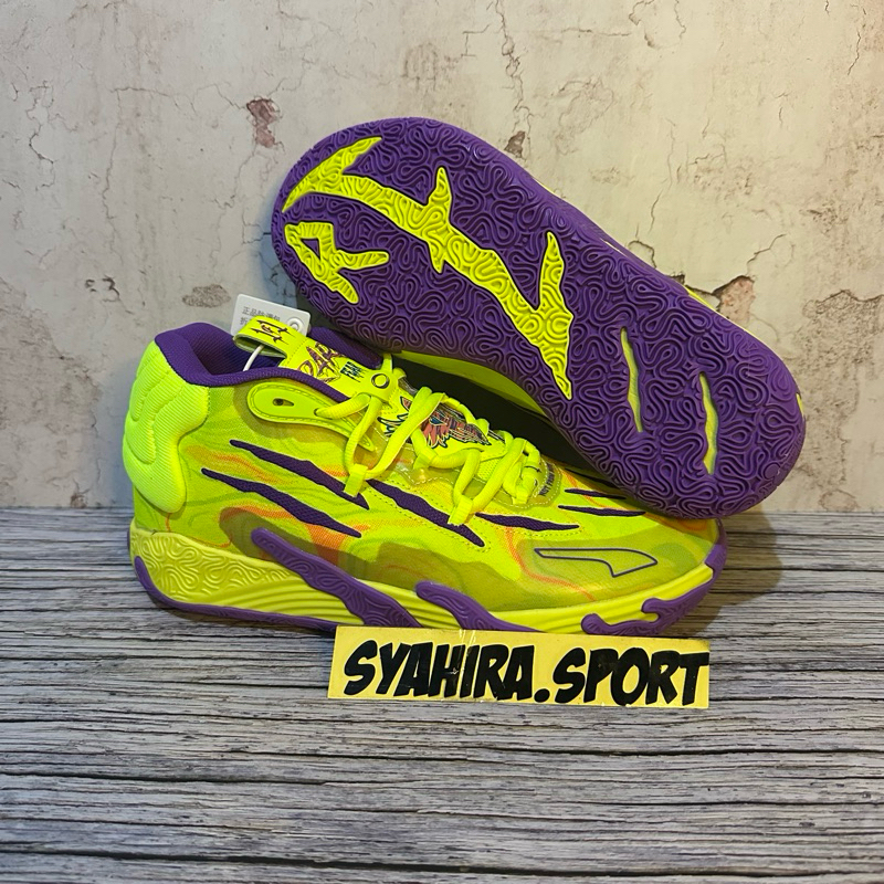 Sepatu Basket Puma Lamelo Mb 03 Yellow High Quality