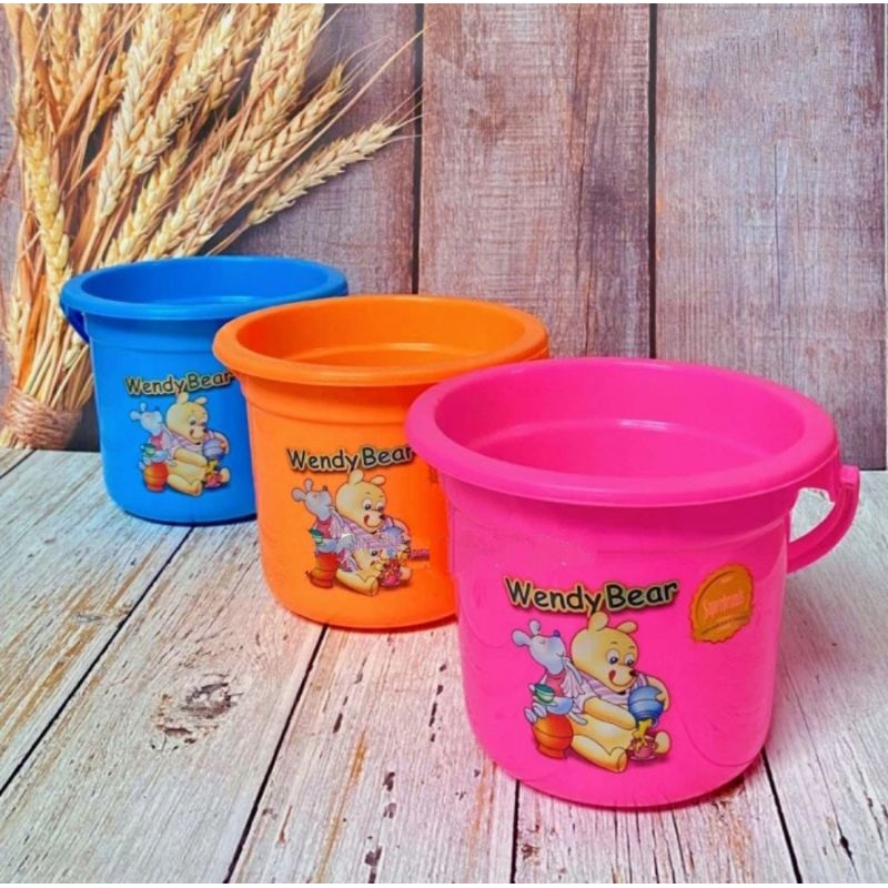 Ember plastik Kecil 0.5 galon Shinpo/ Ember plastik mini/ Ember Sabun mini Shinpo