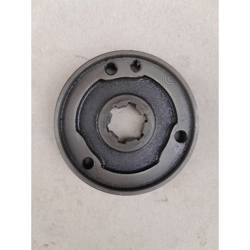 Gigi gear pompa oli besi yamaha V80 dobel stater & V80SS robot original