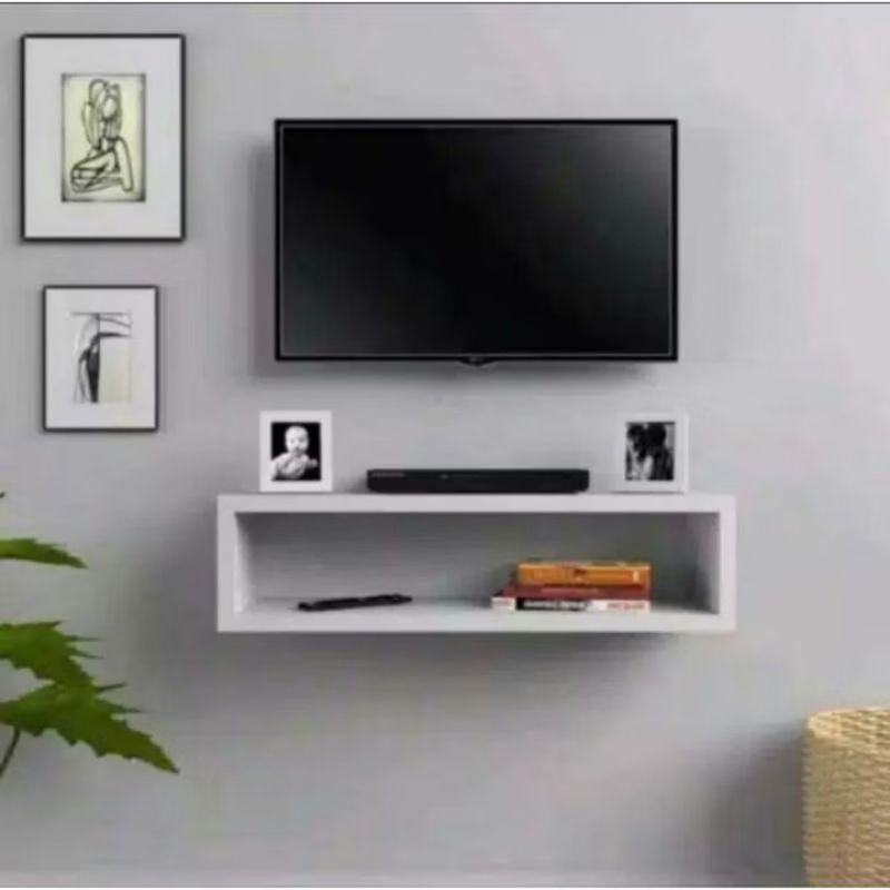 Rak Dinding Kayu Kotak Persegi Panjang Ambalan Rak Dinding Kayu Jati Belanda  Rak Hiasan Dinding Rak