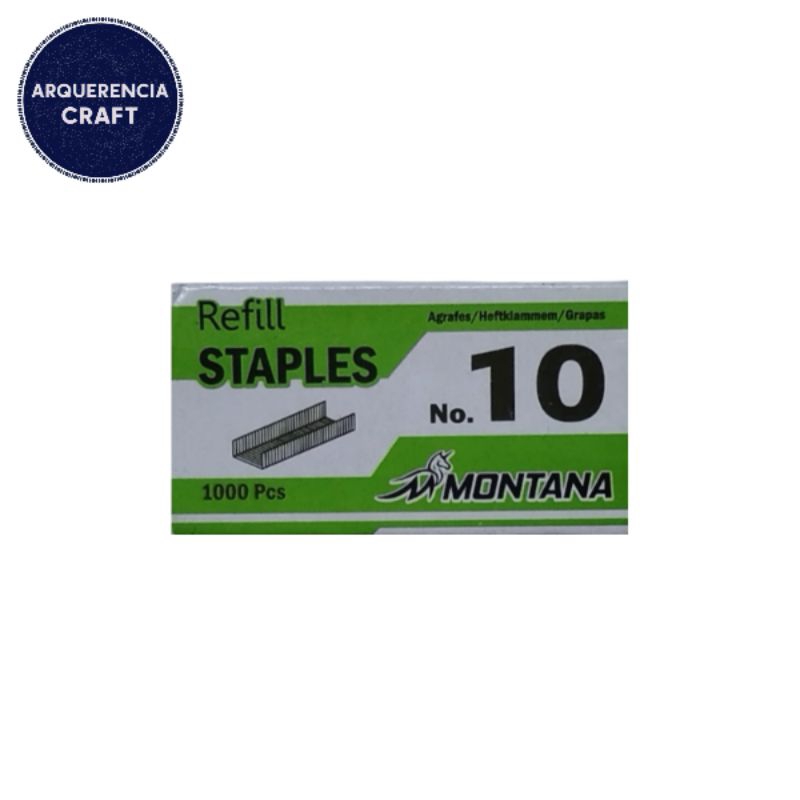 

Isi Strapler | Isi Staples | Refill Staples Stapler Merk Montana