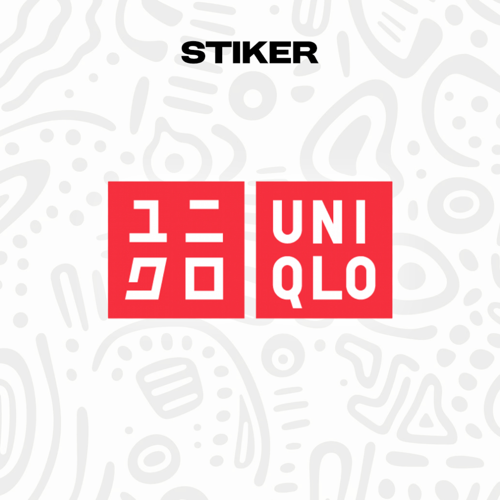 

[] STIKER UNIQLO / TANPA MINIMAL / STIKER MURAH / STIKER KEREN / STIKER VIRAL / STIKER AESTHETIC