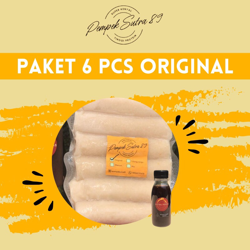 

Pempek Sutra Premium 6pcs