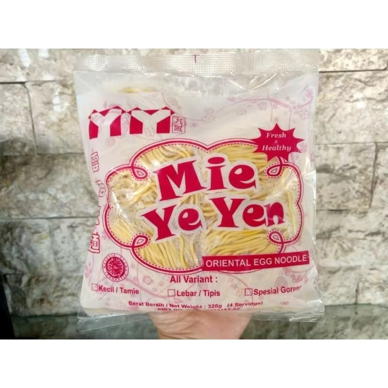 

Mie ye yen/oriental egg noodle 320gr