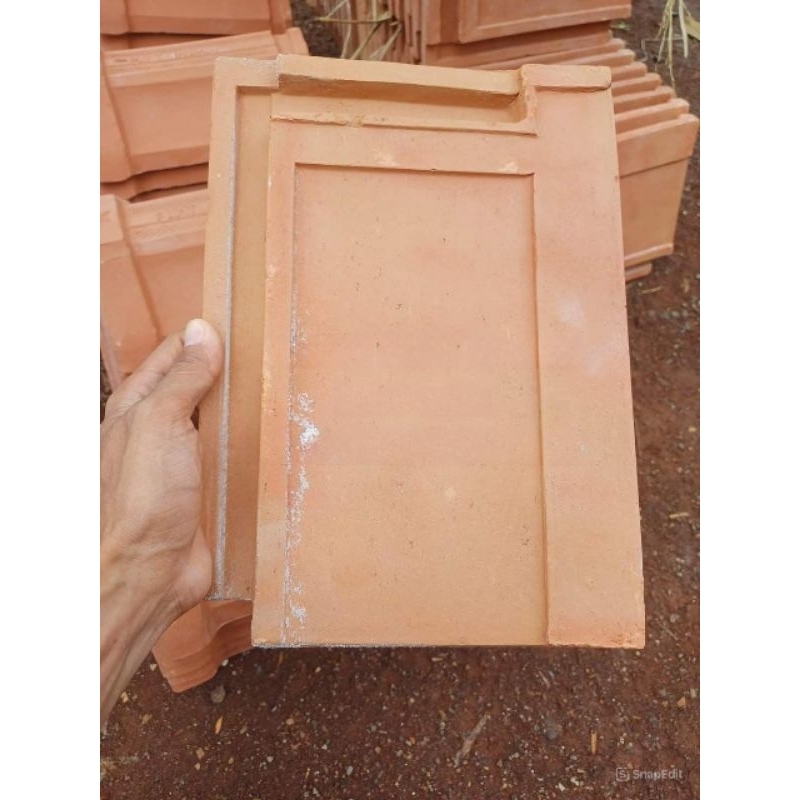 (Terlaris) Genteng Flat Minimalis Tanah liat