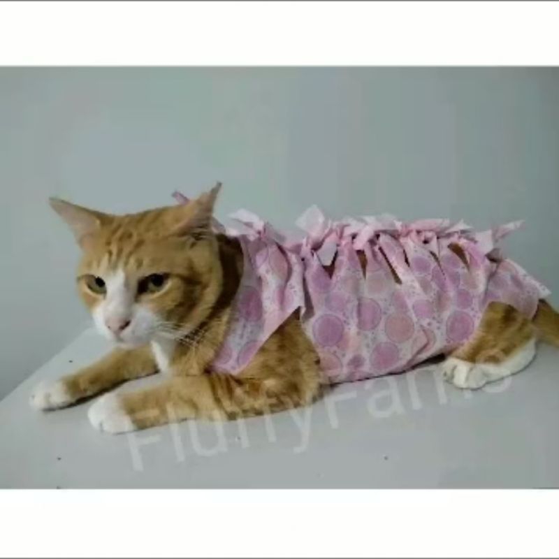 Gurita kucing pasca operasi bahan spunbond