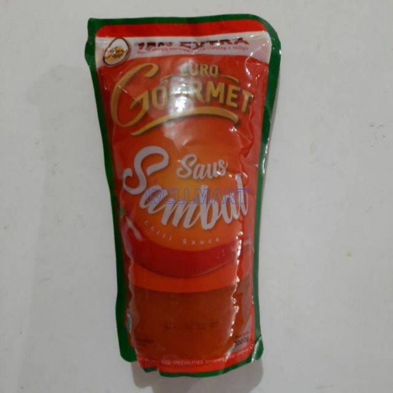 

Euro Gourmet Saus Sambal 1 Kg Halal Chili Sauce