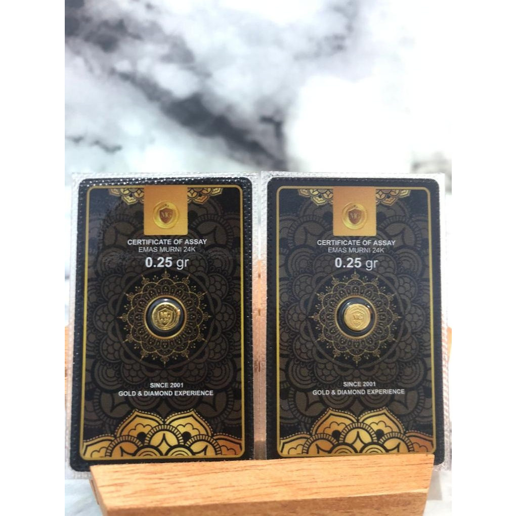 Minigold - Logam Mulia 0,25gr (Black Series)