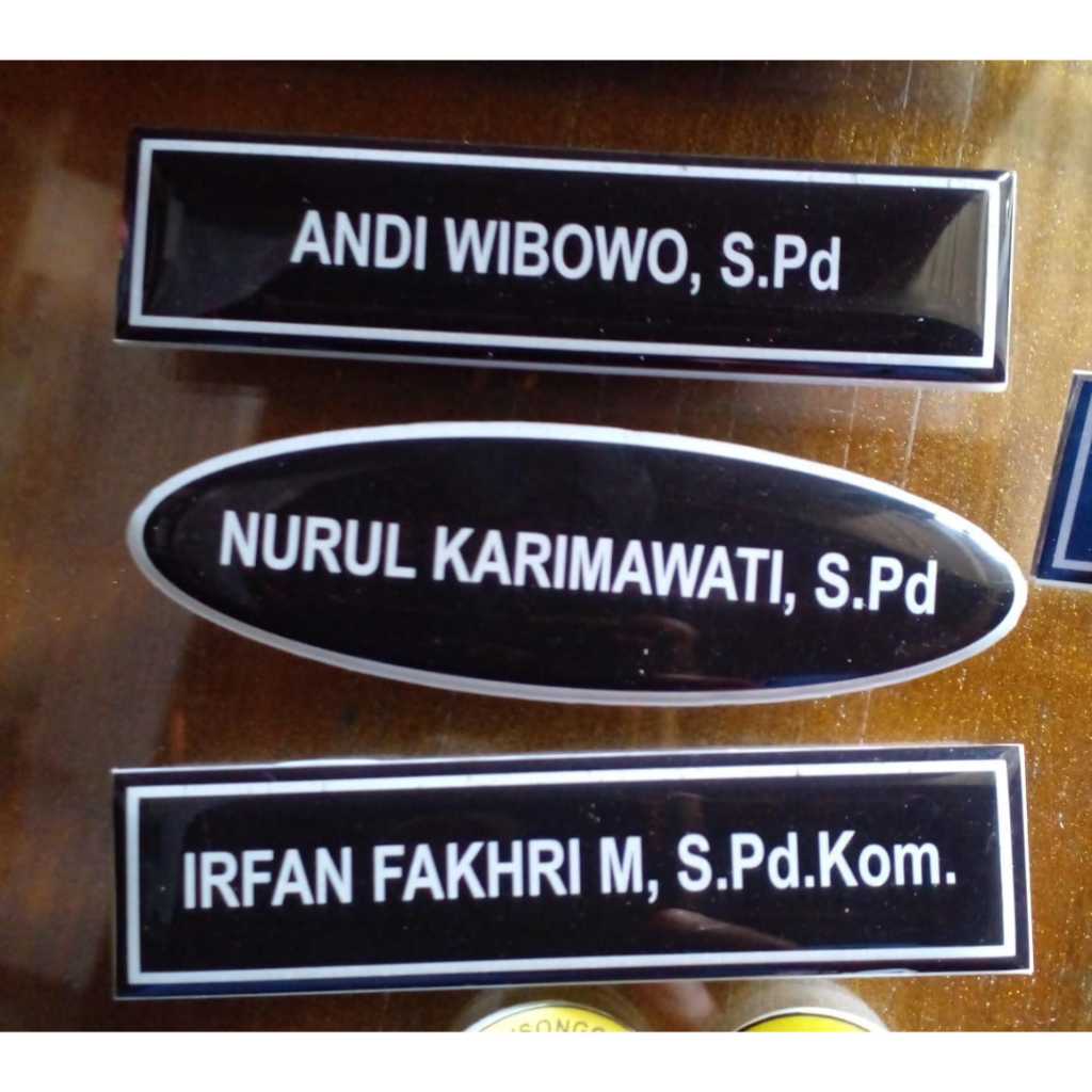 

NAME TAG AKRILIK RESIN