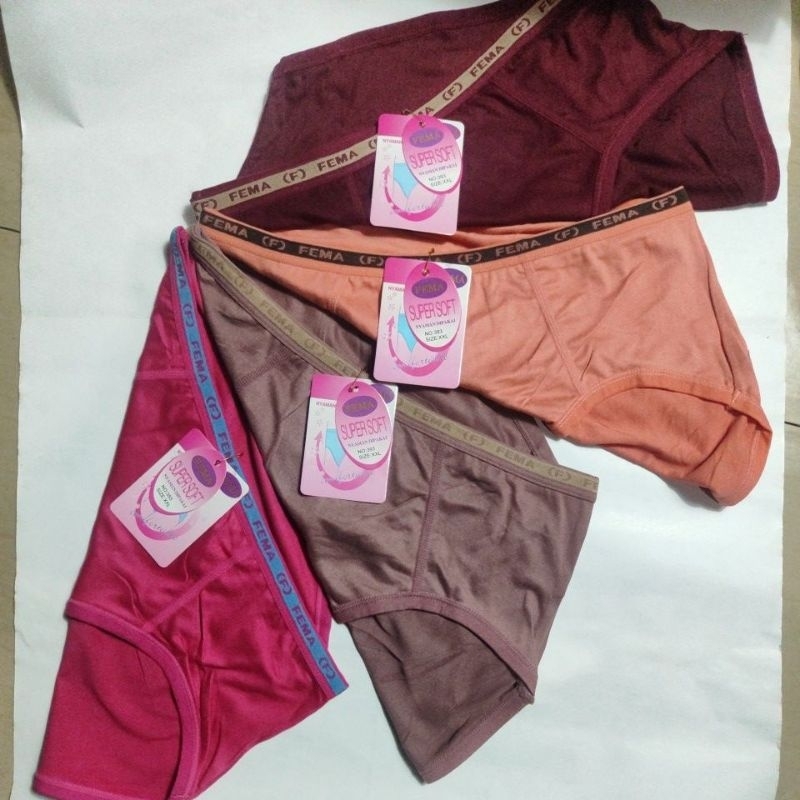 Bundling 3/6/12 Cd dewasa wanita Cd Fema 393