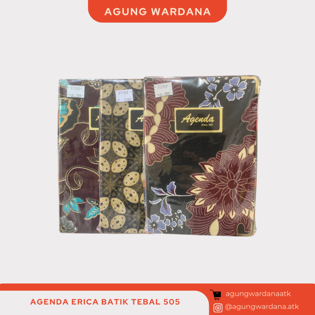 

BUKU AGENDA ERICA BATIK TEBAL 505